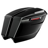 "Slasher" Dual Exhaust 4.5" Stretched Saddlebags for Harley Davidson (2023.5-2025)