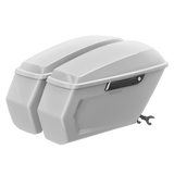 Detachable Rebel Chopped Saddlebags for Low Rider S/ST & Street Bob (2018-2025)