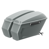 Detachable Rebel Chopped Saddlebags for Low Rider S/ST & Street Bob (2018-2025)