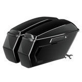 Detachable Rebel Chopped Saddlebags for Low Rider S/ST & Street Bob (2018-2025)