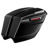 "Slasher" Dual Exhaust 4.5" Stretched Saddlebags for Harley Davidson (2023.5-2025)