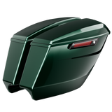 "Slasher" Dual Exhaust 4.5" Stretched Saddlebags for Harley Davidson (2023.5-2025)