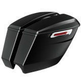 "Slasher" 2-into-1 Exhaust 4.5" Stretched Saddlebags for Harley Davidson (2023.5-2025) (Copy)