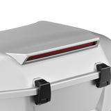 Light Spoiler for FXRT Chopped Tour Trunk in Barracuda Silver