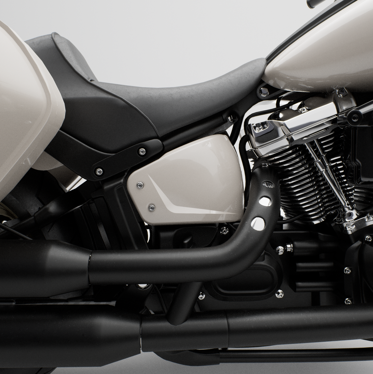 Performance Side Covers for Harley Low Rider S/ST – NastyHog.com