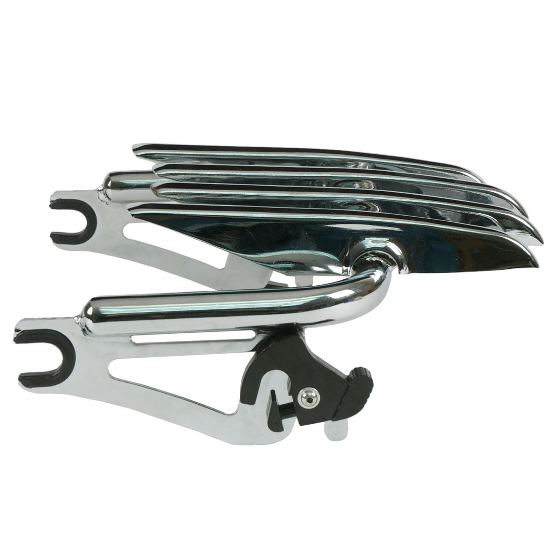 Hogworkz Black Detachable Stealth B2 Luggage Rack For Harley